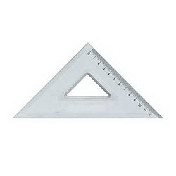 Lineāls trīsstūris D.Ferrer Junior 60" 18.5 cm